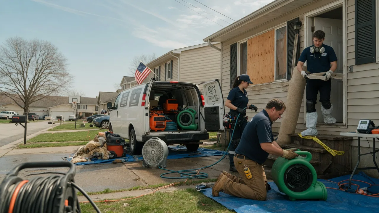 Water Damage Restoration in Clontarf, MN near me